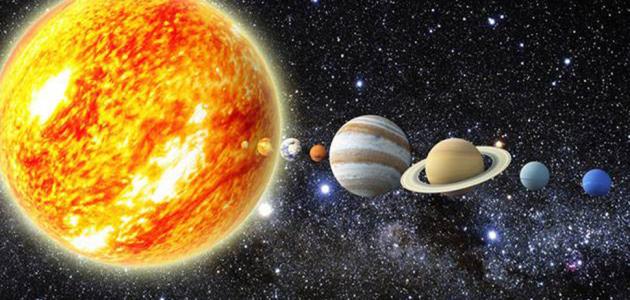 صورة النظام الشمسي